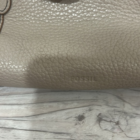 Fossil Felicity Satchel Medium Handba Leather Purse - Picture 3 of 8